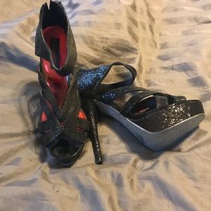 Black and silver heels!